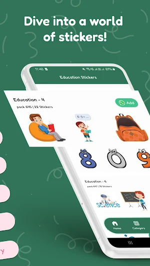 Education Stickers Screenshot 1