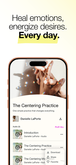 Centering: Spiritual Wellness Screenshot 2
