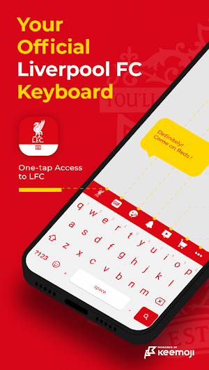 Liverpool FC Keyboard Screenshot 0