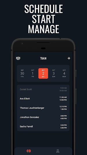 Exercast - Online Training Screenshot 1