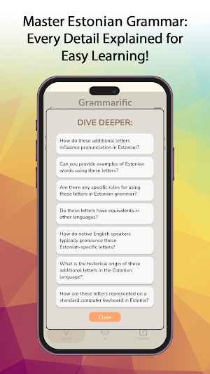 Grammarific: Estonian Grammar Screenshot 3
