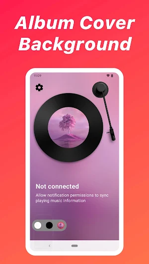 VinylPod - Music Widget Screenshot 2