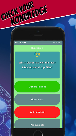 Football MCQ Quiz Master Screenshot 2