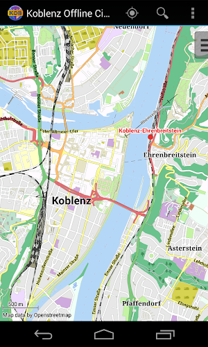 Koblenz Offline City Map Screenshot 0