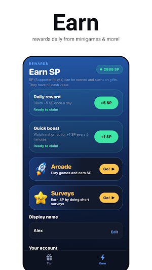 Tiply: Tip Streamers Screenshot 3