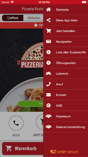 Pizzeria Rustica Screenshot 2