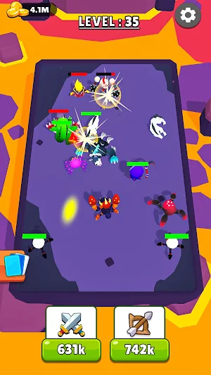 Merge Monster Battle Arena Screenshot 0