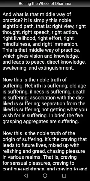 Rolling The Wheel of Dhamma Screenshot 2