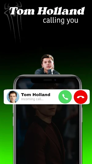 Tom Holland Fake Video Call Screenshot 0