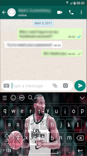 Kawhi Leonard Clippers Keyboard NBA 2K21 4r Lovers Screenshot 0
