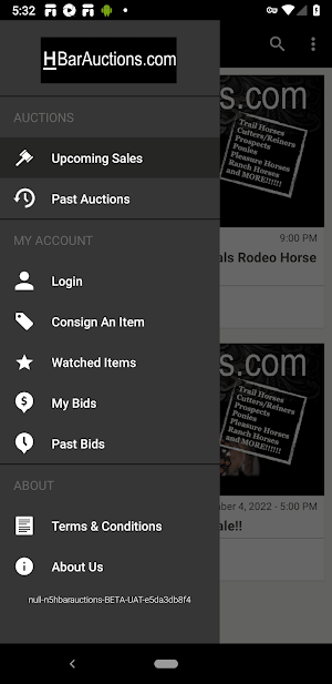 H Bar Auctions Screenshot 3