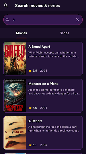 LunaStream - Movies & TV shows Screenshot 0