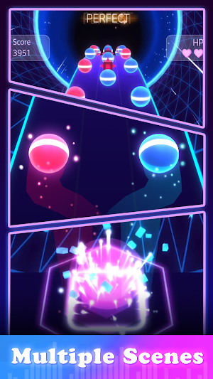 Colour Rolling Balls Screenshot 0
