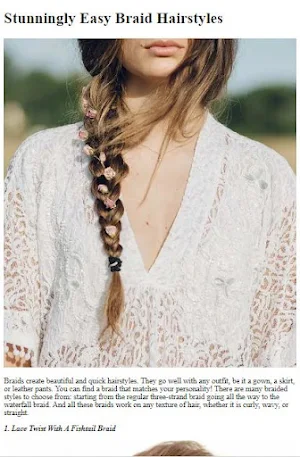 How To Do Braid Hairstyles Screenshot 1