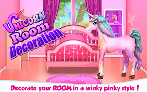 Unicorn Room Decoration Screenshot 0