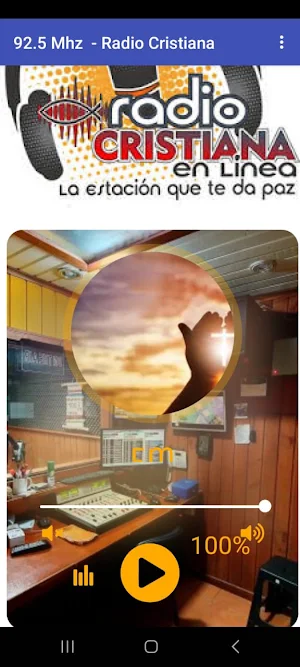 92.5 Fm Cristiana Screenshot 0