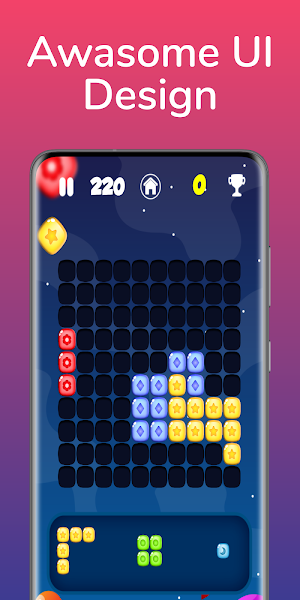 Block Puzzle -Candy- Screenshot 2