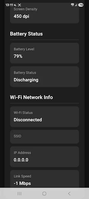 Device Check Screenshot 2