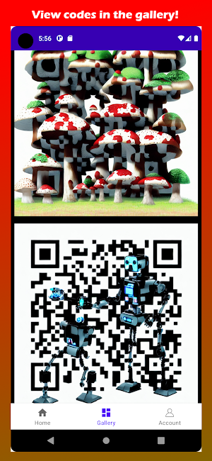 CQR: AI Art QR Code Generator Screenshot 2