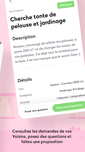 AlloVoisins - le coup de pouce du quotidien Screenshot 1