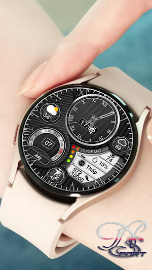 [N-SPORt637] Black&Color Watch Screenshot 2