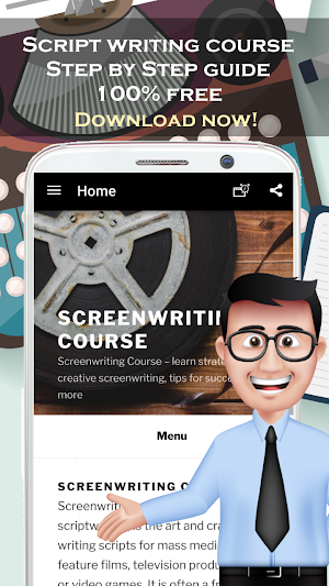 Script writing course🎬 Screenwriting step by step Screenshot 1