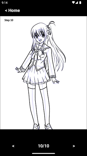 Charlotte Anime How to Draw Screenshot 3