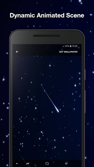 Falling Stars Live Wallpaper PRO Screenshot 3