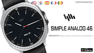 SamWatch Simple Analog 46 Screenshot 0