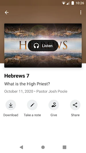 Mission City Church App Screenshot 2
