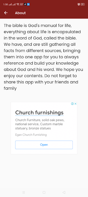 Bible Facts Screenshot 3