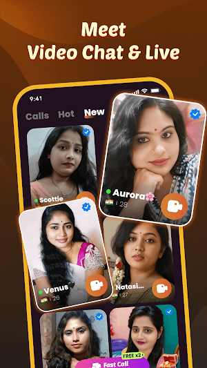 Hiiclub Chat: Live video call Screenshot 1
