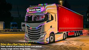 Euro Truck Driving 2026 3D Screenshot 0
