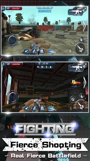 Strike Firing-Battlefield Sniper Gun Shooting Game Screenshot 2