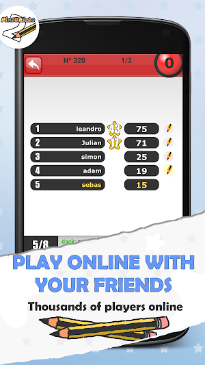 Pinturillo 2 - Draw and guess Screenshot 1