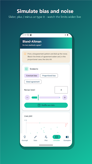 Bland-Altman Screenshot 3