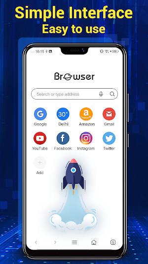 Browser for Android Screenshot 1