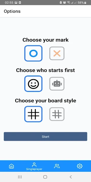 Super Tic Tac Toe Screenshot 1
