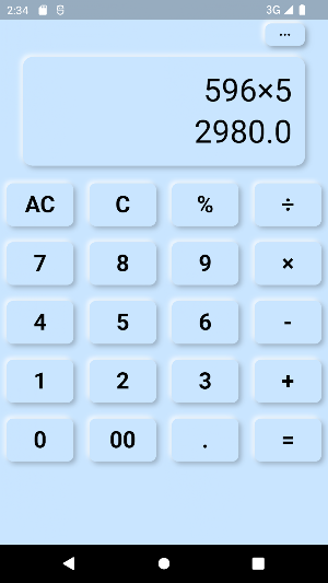 The Calculator - neumorphism Screenshot 0