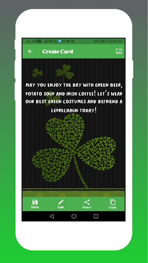 St Patrick's Day Photo Frame Screenshot 0