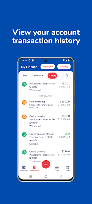 1st Community FCU Screenshot 2