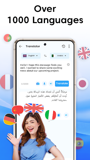Easy Language Translator App Screenshot 0