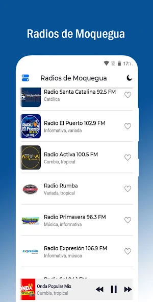 Radios de Moquegua Screenshot 3