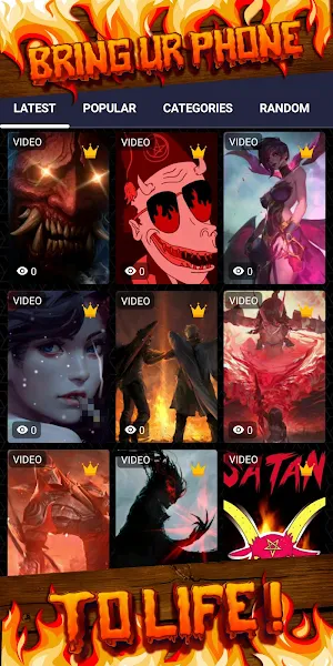 demon wallpaper Screenshot 1