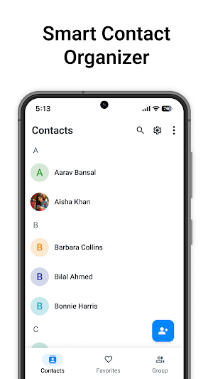 Contacts Screenshot 0