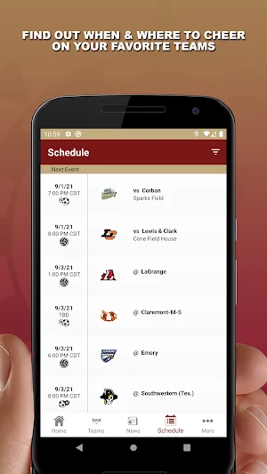 Willamette Bearcats Screenshot 1