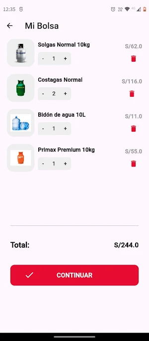 FacilGas Screenshot 2