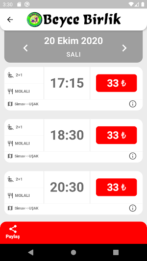 Beyce Birlik Turizm Screenshot 1