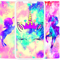 Live unicorn Girly Wallpaper