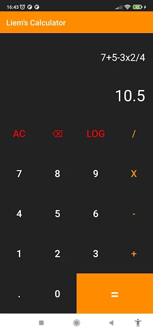 Liem's Calculator Screenshot 1